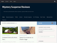 Tablet Screenshot of mysterysuspensereviews.com